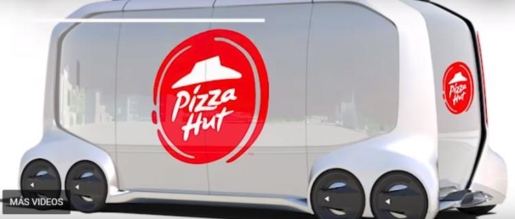 ¿Imaginas cómo van a ser los futuros repartos de pizza?