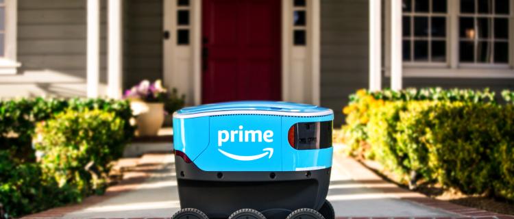 El robot de entregas de Amazon inicia pruebas en California