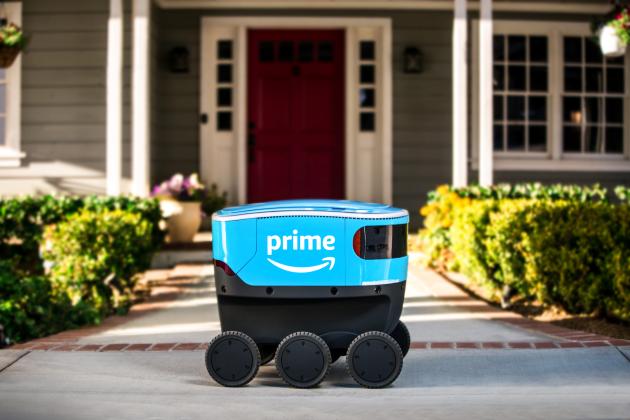 El robot de entregas de Amazon inicia pruebas en California
