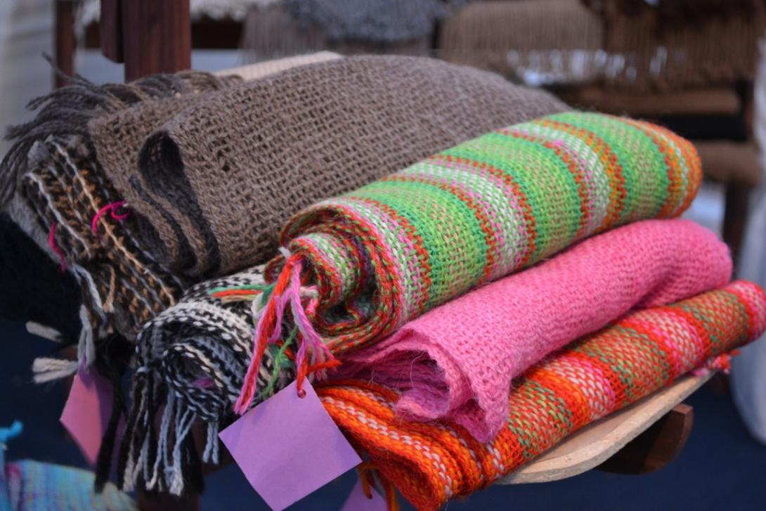 Textiles peruanos se lucen en la feria Coterie New York