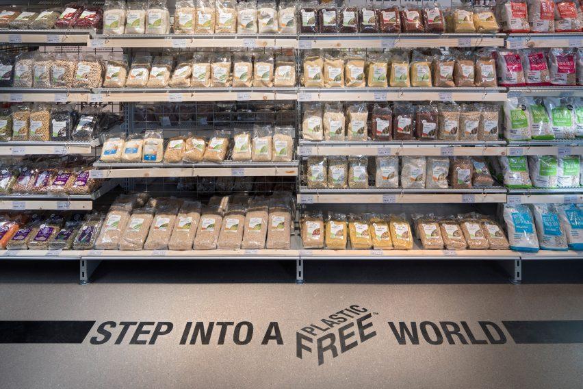 Nueva tienda en Países Bajos abre un pasillo libre de plástico